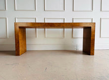 Load image into Gallery viewer, Burlwood Console Table
