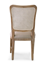 Load image into Gallery viewer, Laurna Rattan Back Teak Dining Chair
