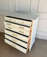 Load image into Gallery viewer, Vintage Permacraft Chest in White Dove
