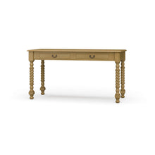 Load image into Gallery viewer, Console Desk w/ Barley Twist Legs
