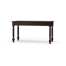 Load image into Gallery viewer, Console Desk w/ Barley Twist Legs
