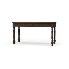 Load image into Gallery viewer, Console Desk w/ Barley Twist Legs
