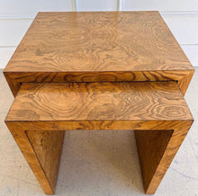 Load image into Gallery viewer, Burlwood Nesting Side Tables
