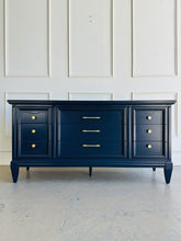 Load image into Gallery viewer, Dixie Vintage Mid Century Dresser in Naval

