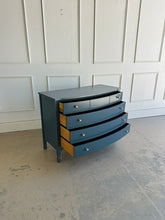 Load image into Gallery viewer, Vintage Dixie 4 Drawer Chest in Farrow &amp; Ball Hague Blue
