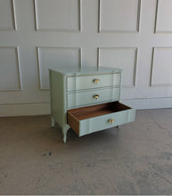 Load image into Gallery viewer, Vintage Dixie 3 Drawer Chest Prescott Green

