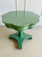 Load image into Gallery viewer, Cloverleaf Pedestal Side Table
