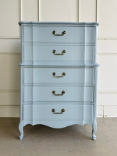 Load image into Gallery viewer, Vintage Dixie 5 Drawer French Chest
