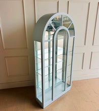 Load image into Gallery viewer, Arched Display Cabinet in Parma Gray
