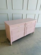 Load image into Gallery viewer, Drexel 6 Drawer Dresser in Custom Pink
