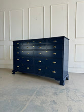 Load image into Gallery viewer, Craftique 12 Drawer Dresser in In The Navy
