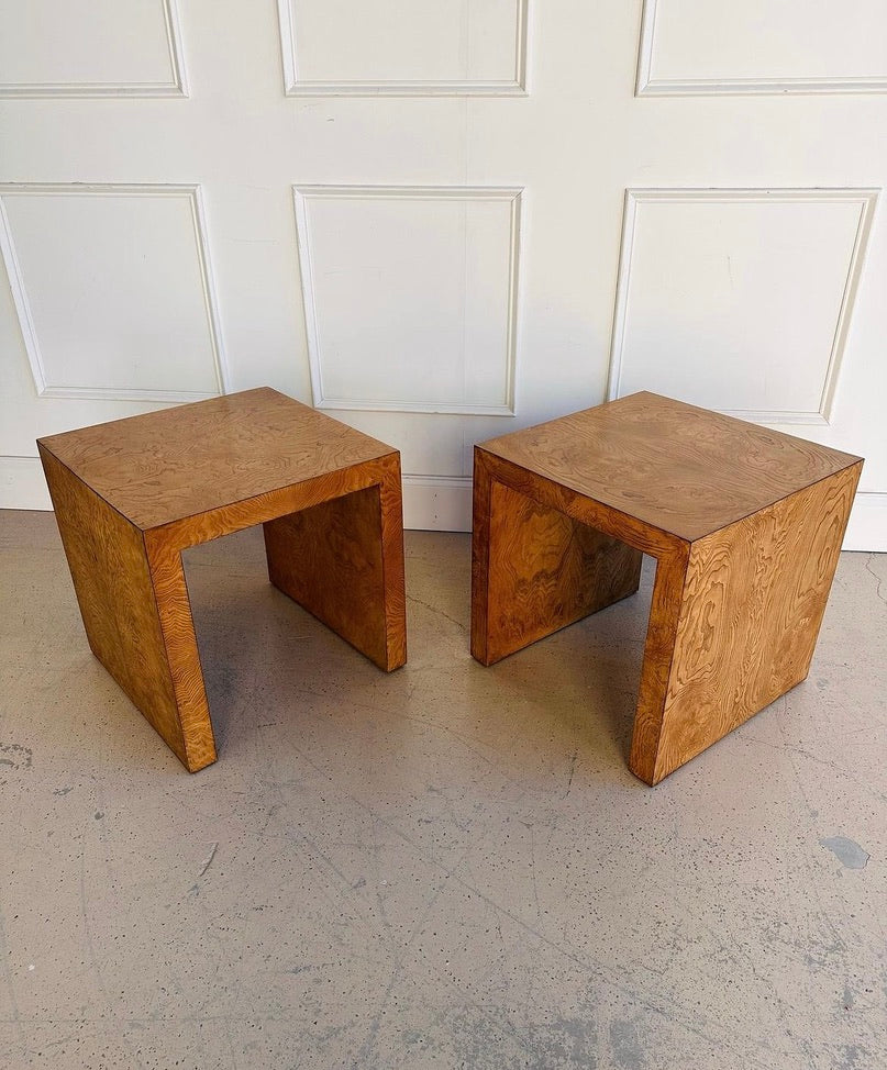 Burlwood Side Table