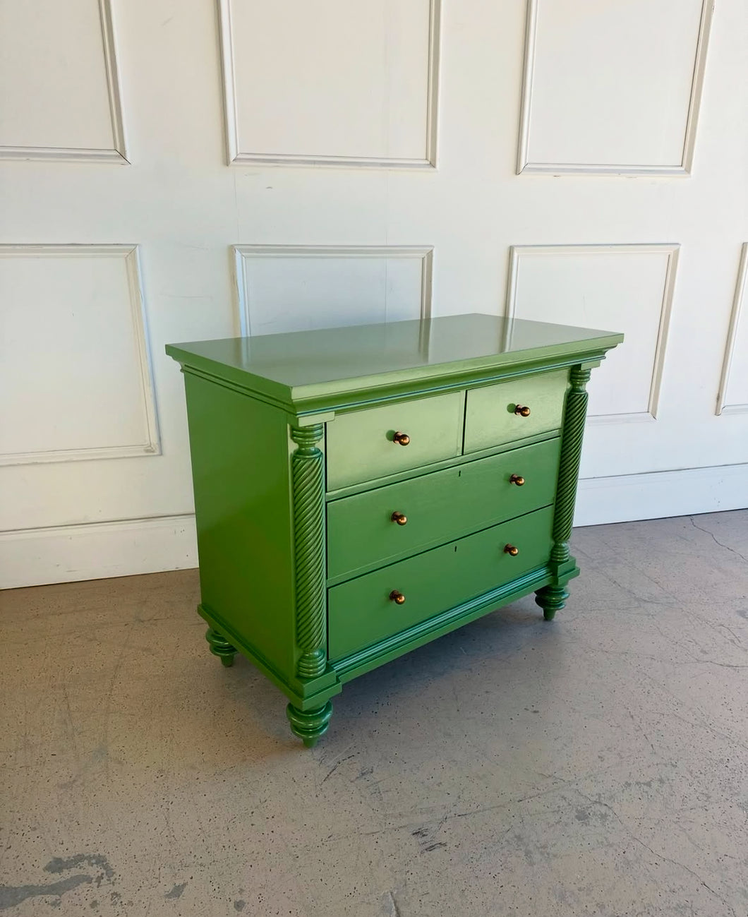 Vintage Stanley Furniture Chest in Herb Garden