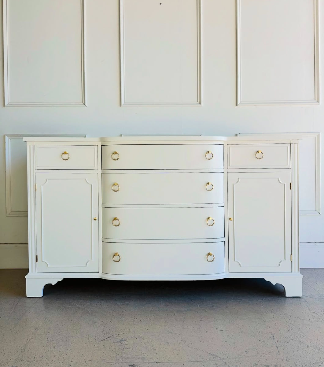 Vintage Buffet in Custom White