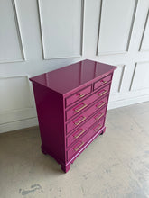 Load image into Gallery viewer, Craftique Six Drawer Chest in Ruby
