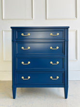 Load image into Gallery viewer, Vintage Chest Secretary in In the Navy
