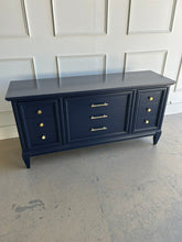 Load image into Gallery viewer, Dixie Vintage Mid Century Dresser in Naval
