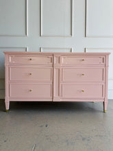 Load image into Gallery viewer, Drexel 6 Drawer Dresser in Custom Pink
