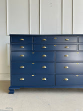 Load image into Gallery viewer, Craftique 12 Drawer Dresser in In The Navy
