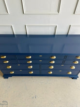 Load image into Gallery viewer, Traditional Vintage Dresser in In the Navy
