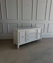 Load image into Gallery viewer, MCM Credenza by Bassett Furniture in Pale Oak
