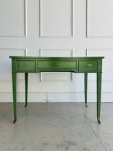 Load image into Gallery viewer, Vintage Writing Desk in Custom Green
