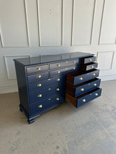 Load image into Gallery viewer, Craftique 12 Drawer Dresser in In The Navy
