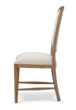 Load image into Gallery viewer, Laurna Upholstered Back Teak Dining Chair

