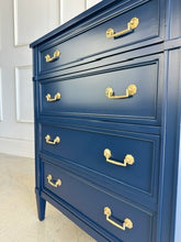 Load image into Gallery viewer, Vintage Chest Secretary in In the Navy

