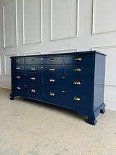 Load image into Gallery viewer, Traditional Vintage Dresser in In the Navy
