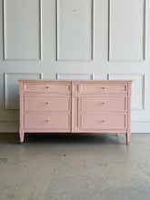 Load image into Gallery viewer, Drexel 6 Drawer Dresser in Custom Pink
