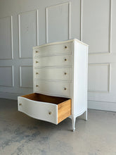 Load image into Gallery viewer, Vintage Drexel French Provincial Chest in Custom White
