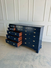 Load image into Gallery viewer, Craftique 12 Drawer Dresser in In The Navy
