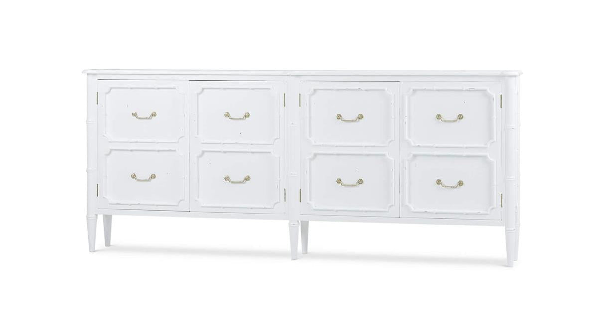 Chelsea Long Narrow 4 Door Sideboard – Good Bones Furniture