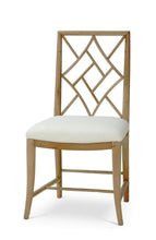 Load image into Gallery viewer, Bramble Farringdon dining chair in solid mahogany with a performance fabric seat and refined, modern proportions. Good Bones Furniture
