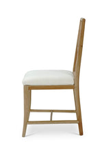 Load image into Gallery viewer, Bramble Farringdon dining chair in solid mahogany with a performance fabric seat and refined, modern proportions. Good Bones Furniture
