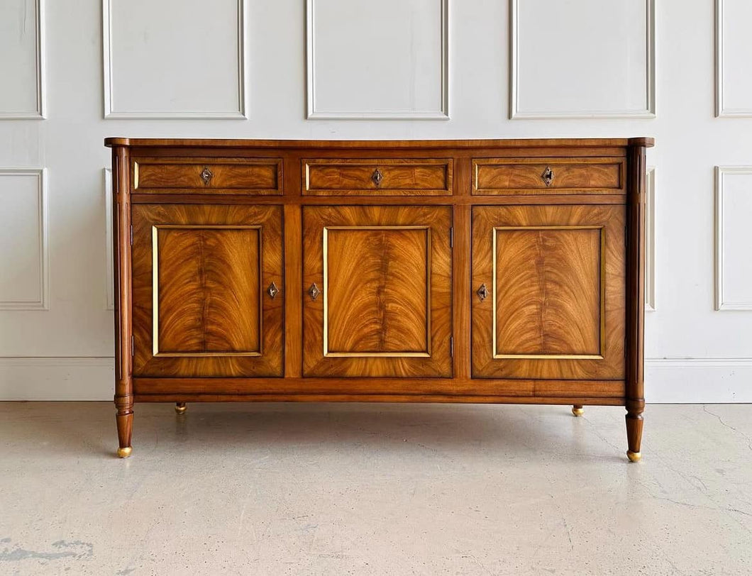 Figured Mahogany Sideboard