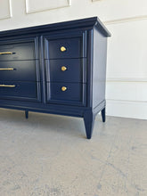 Load image into Gallery viewer, Dixie Vintage Mid Century Dresser in Naval
