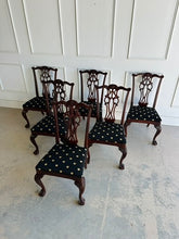 Load image into Gallery viewer, Ethan Allen Chippendale Dining Chairs
