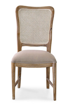 Load image into Gallery viewer, Laurna Rattan Back Teak Dining Chair
