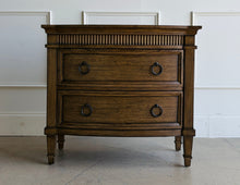 Load image into Gallery viewer, The Camelot Nightstand offers refined simplicity and everyday function, crafted from durable solid mango wood. With clean lines and a warm, lightly distressed finish, this piece delivers style and substance to any bedroom or living space. Good Bones Furniture
