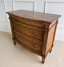 Load image into Gallery viewer, The Camelot Nightstand offers refined simplicity and everyday function, crafted from durable solid mango wood. With clean lines and a warm, lightly distressed finish, this piece delivers style and substance to any bedroom or living space. Good Bones Furniture
