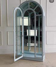 Load image into Gallery viewer, Arched Display Cabinet in Parma Gray
