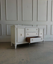 Load image into Gallery viewer, MCM Credenza by Bassett Furniture in Pale Oak
