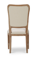 Load image into Gallery viewer, Laurna Upholstered Back Teak Dining Chair
