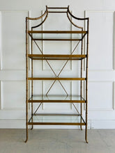 Load image into Gallery viewer, Golden Regency Metal Etagere by Highland House Furniture
