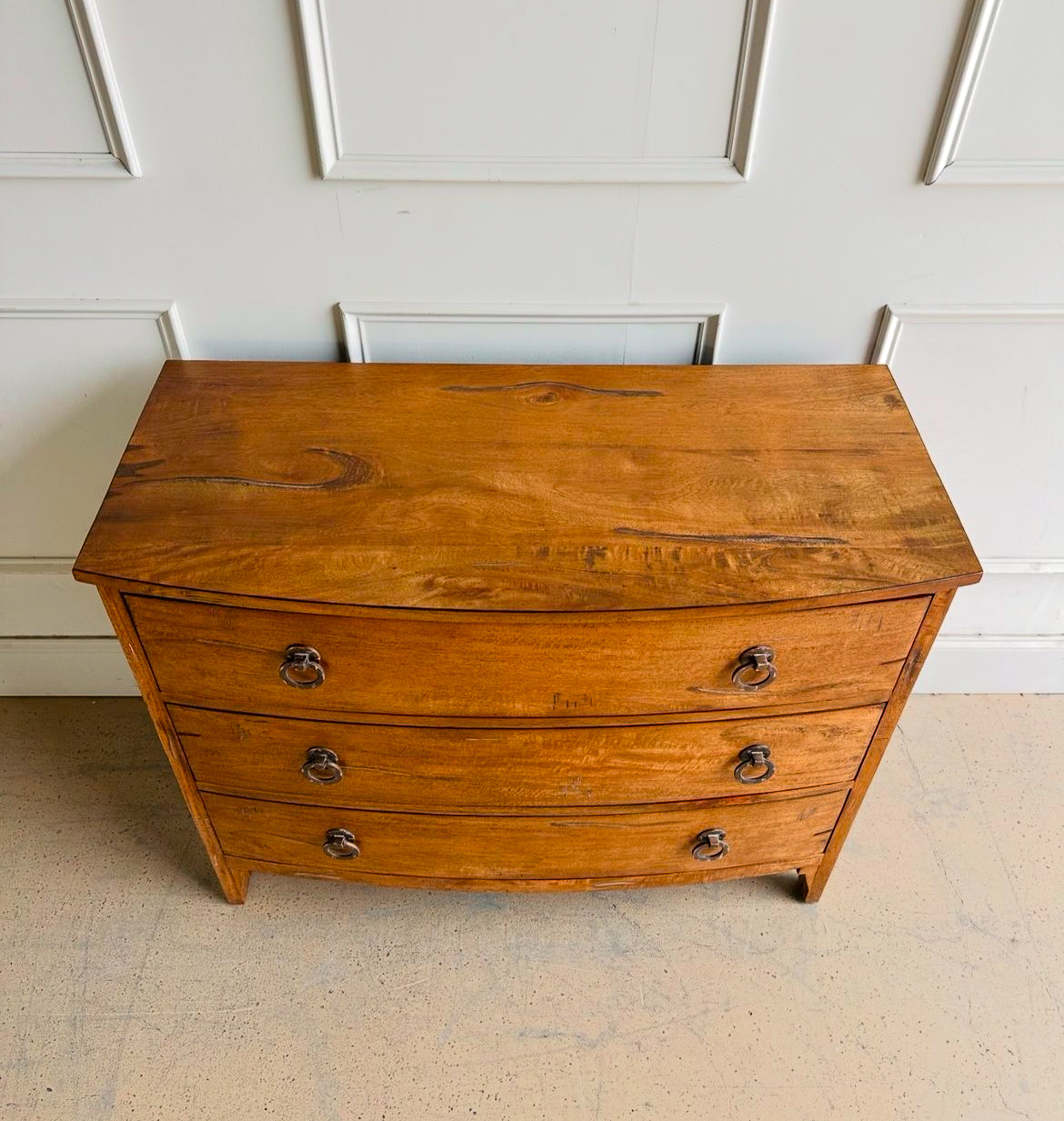 vintage bow front dresser Athens Bow Front Chest – Good Bones Furniture