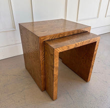 Load image into Gallery viewer, Burlwood Nesting Side Tables
