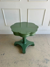 Load image into Gallery viewer, Cloverleaf Pedestal Side Table
