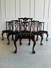 Load image into Gallery viewer, Ethan Allen Chippendale Dining Chairs
